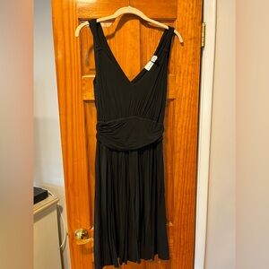 Black casual sleeveless dress size M